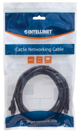 CABLE INT PATCH  3.0MT CAT 5e UTP NEGRO