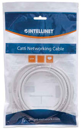 Intellinet Cable de red, Cat6, UTP Cables de red 7,5 m Cat6 RJ-45