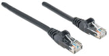Intellinet Cable de red, Cat6, UTP Cable Negro 3 m Cat6 U/UTP (UTP)