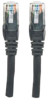Intellinet Cable de red, Cat6, UTP Cable Negro 0,5 m Cat6 U/UTP (UTP)