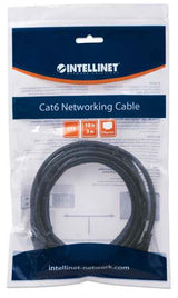 Intellinet Cable de red, Cat6, UTP Cable Negro 3 m Cat6 U/UTP (UTP)