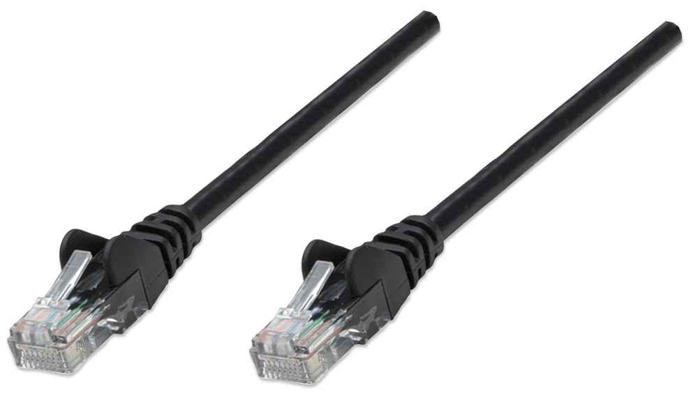CABLE INT PATCH CAT 6 7.6M (25.0 F) UTP NEGRO CABLE DE RED
