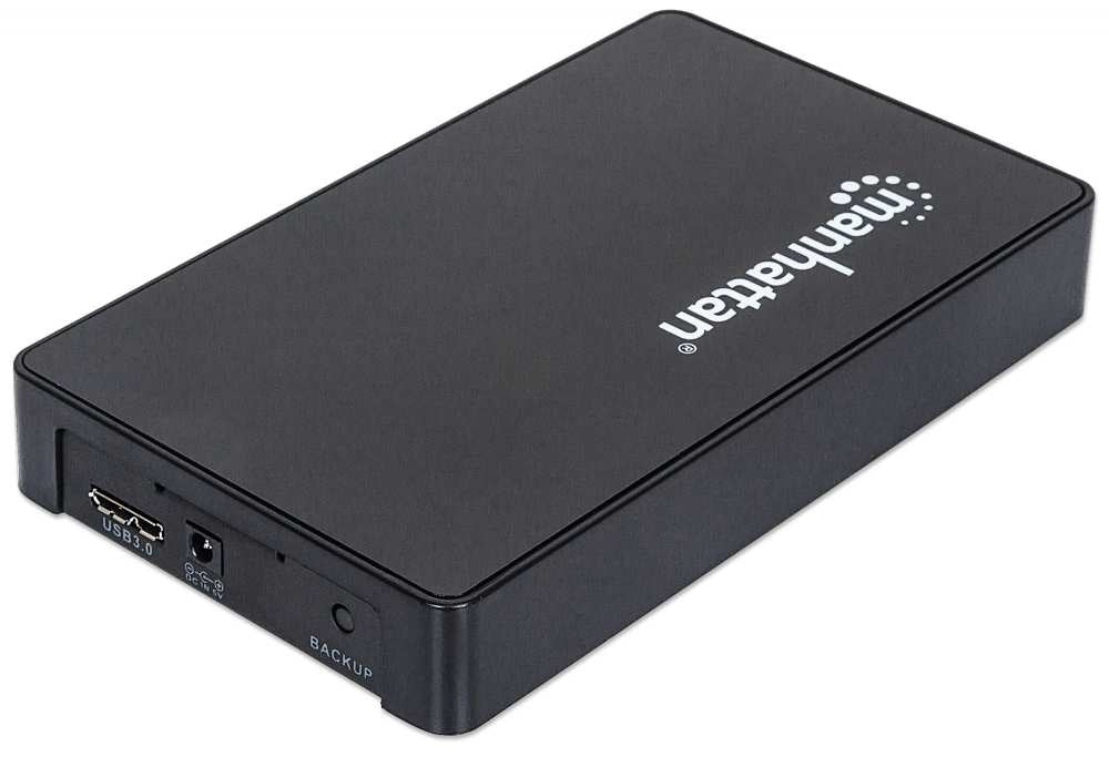 Manhattan Gabinete para Disco Duro cajas para discos duros externos 1 2.5 cm (2.5") SATA 1 TB