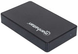 Manhattan Gabinete para Disco Duro cajas para discos duros externos 1 2.5 cm (2.5") SATA 1 TB