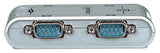 Manhattan 151047 convertidores, repetidores y aisladores en serie USB 2.0 USB Tipo B 4 x RS-232 9-pin Macho/Hembra