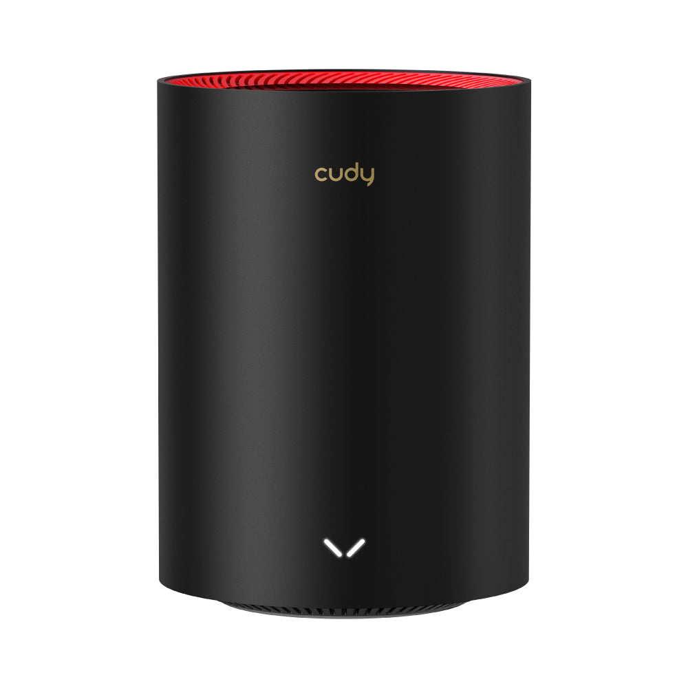 Sistema Mesh Cudy M3000 (1 pieza) Wi-Fi 6 AX3000 (1puerto WAN 2.5Gbps y 1 puerto RJ45 gigabit x pieza) MU-MIMO CPU 1.3GH