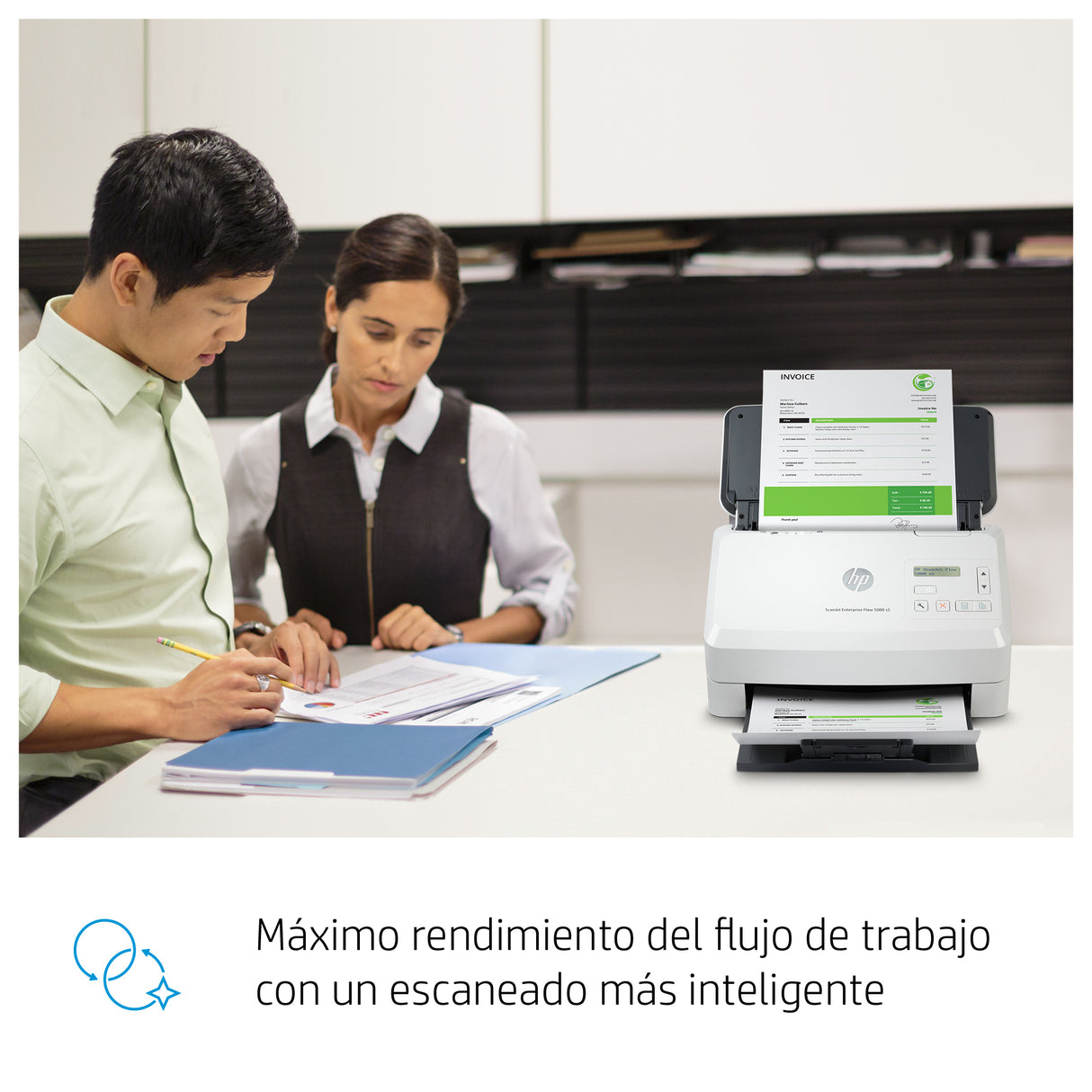 HP ScanJet Enterprise Flow 5000 s5 Escáner 216 x 3100 mm 600 x 600 DPI Si Si