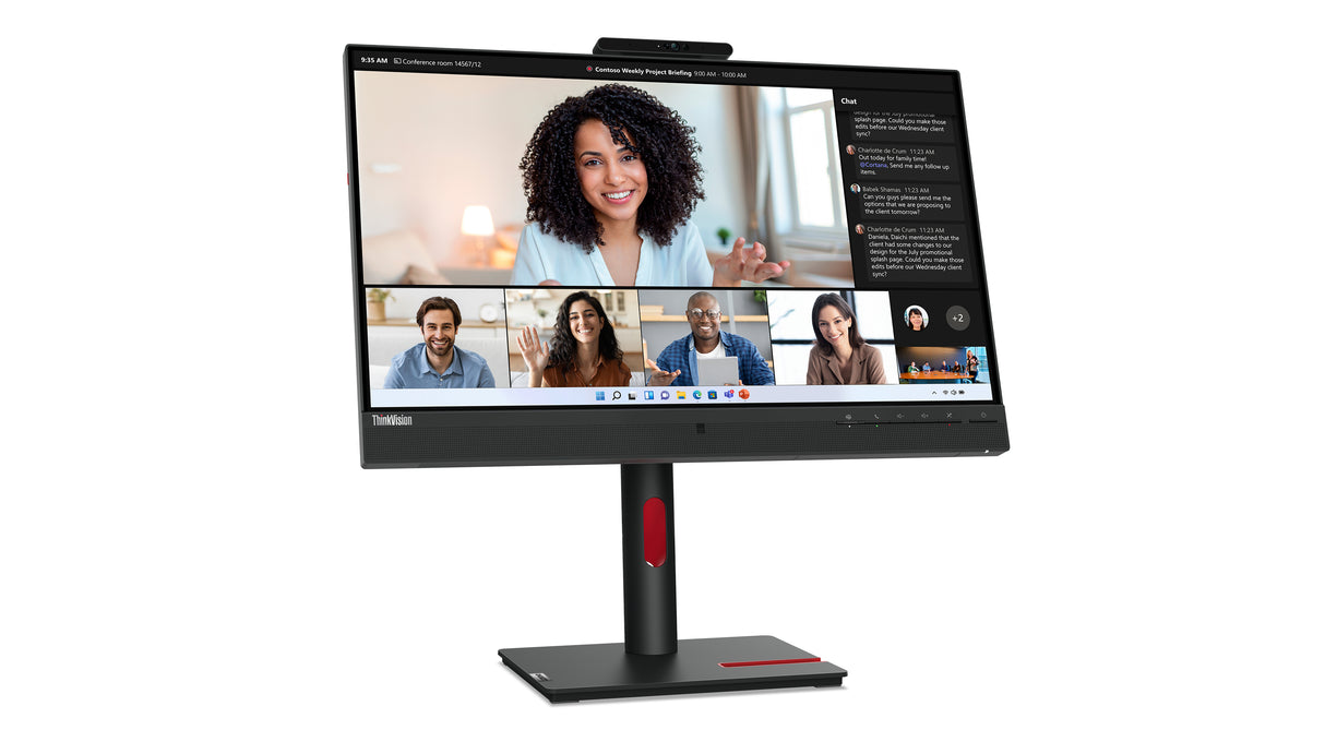 Lenovo ThinkVision T24mv-30 Monitor Pantallas para PC 60,5 cm 1920 x 1080 Pixeles No