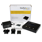 StarTech.com Clonador Autónomo 1:2 para Memorias USB - Copiador de Unidades de Memoria USB - Copia Sector por Sector de Sistema y Ficheros - 1,5 GB/mi