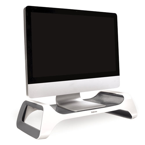 Fellowes I-Spire Series muebles y soportes para dispositivos multimedia Gris, Blanco ABS sintéticos Panel plano 11339 kg