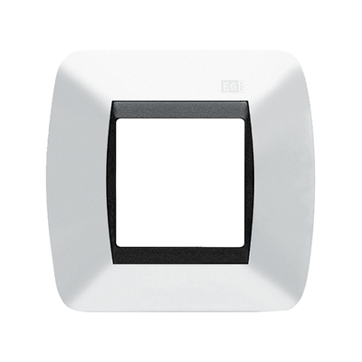 Egi Audio Solutions Embellecedor Modular / Caja Universal Ø60 mm / 1 Módulo 1801/BN