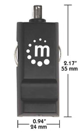 Manhattan PopCharge cargador para auto cargador de dispositivos móviles Encendedor de cigarrillos 1 Auto Cortocircuito