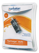 Manhattan PopCharge cargador para auto cargador de dispositivos móviles Encendedor de cigarrillos 1 Auto Cortocircuito