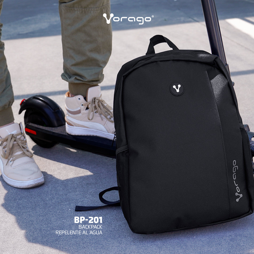 Vorago BP-201 mochila Mochila casual Negro Espuma de etil vinil acetato (EVA), Poliéster