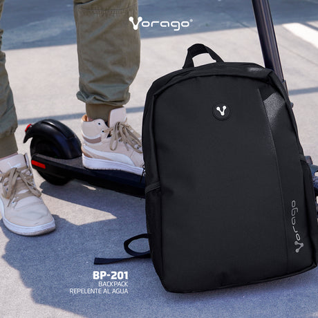 MOCHILA VORAGO BP-201 LIGERA PARA LAPTOP 15.6" NEGRA