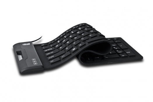 Adesso AKB-222UB teclado USB QWERTY Inglés Negro