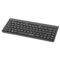 Manhattan 180764 teclado Universal RF inalámbrico QWERTY Negro