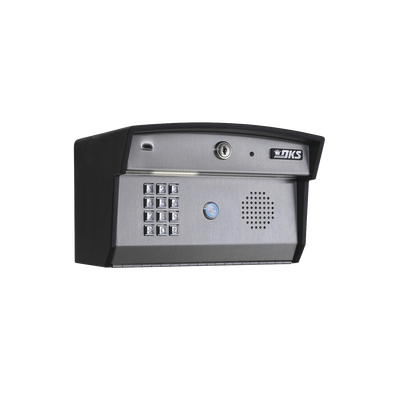 Access PLUS DKS / Atienda la puerta aún sin estar en casa! / Interfon telefónico / 27 números celulares / Control de acceso / 2 puertas / Lineas A/D