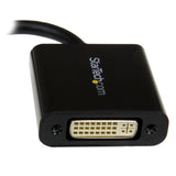 StarTech.com Adaptador de Vídeo Mini DisplayPort a DVI - Cable Conversor Convertidor DP - 1920x1200 - Pasivo Cable Derecho Derecho 0,13 m Mini DisplayPort