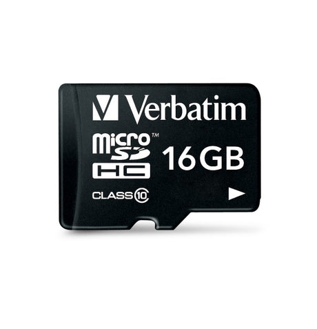 Verbatim Premium Memoria Flash 16 GB MicroSDHC 10 MB/s 10 MB/s