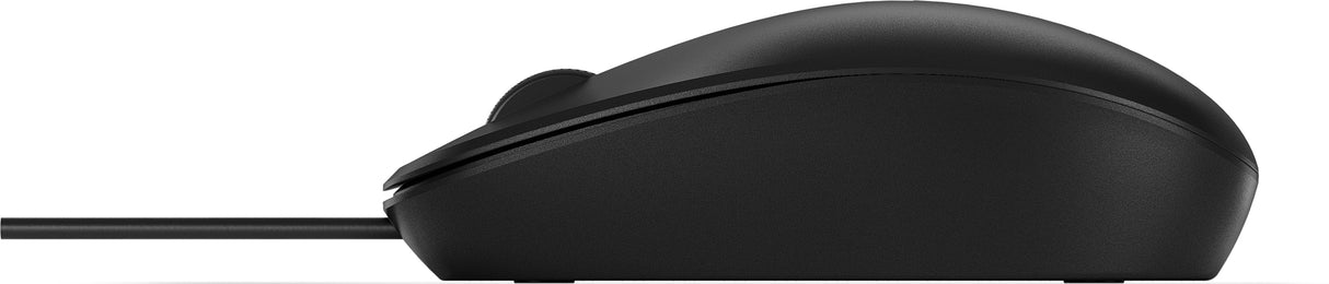 HP Mouse 125 con cable, Ambidiestro, USB tipo A, 1200 DPI, 265A9AA | Ratones