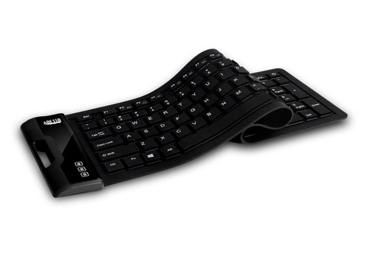 Adesso SlimTouch 232 Antimicrobial Waterproof Flex Keyboard (Full Size)