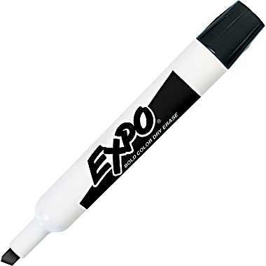 EXPO Dry Erase marcador 12 pieza(s) Negro