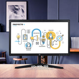 Vorago LED-W19-205 pantalla para PC 49,5 cm (19.5") 1600 x 900 Pixeles HD+ Negro