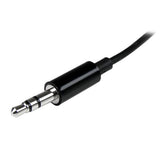 StarTech.com Adaptador Divisor Splitter de Auriculares Mini-Jack 3,5mm 3 pines Estéreo Macho a 2x Hembra Divisores de au