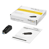 StarTech.com Adaptador Tarjeta de Red Externa NIC USB 3.0 a 1 Puerto Gigabit Ethernet 1Gbps RJ45 USB A Sin Dongle Tarjet