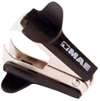 MAE DES-15 pinzas sujetapapeles Metal, Plástico, Negro | Pinzas sujetapapeles