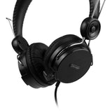 Vorago HS-201 auricular y casco Auriculares Alámbrico Diadema Llamadas/Música Negro