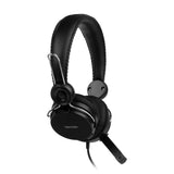 Vorago HS-201 auricular y casco Auriculares Alámbrico Diadema Llamadas/Música Negro