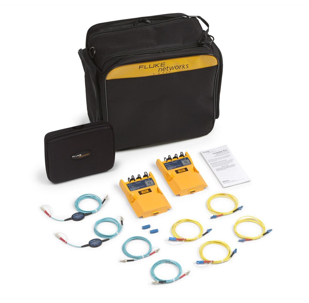 Fluke CertiFiber Pro Equipos de prueba de pérdida óptica (OLTS) Amarillo