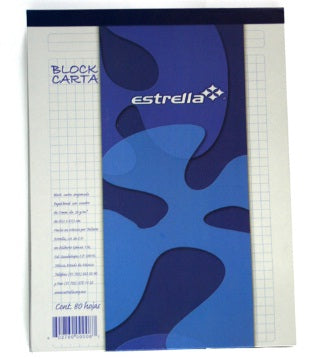 Estrella 8 cuaderno y block 80 hojas Multicolor