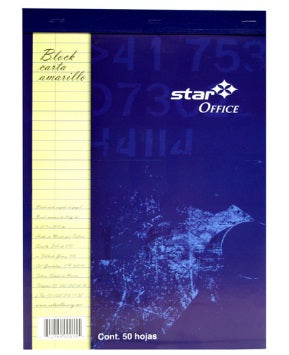 Estrella 15 cuaderno y block 50 hojas Multicolor