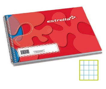 Estrella 172 cuaderno y block 100 hojas Multicolor