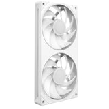 NZXT RF-U24HF-W1 sistema de refrigeración de computadora Gabinete de la computadora Ventilador Blanco, 500 RPM, 2400 RPM