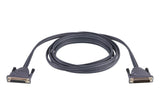 ATEN 2L1701 cable de serie Negro 1,8 m DB-25