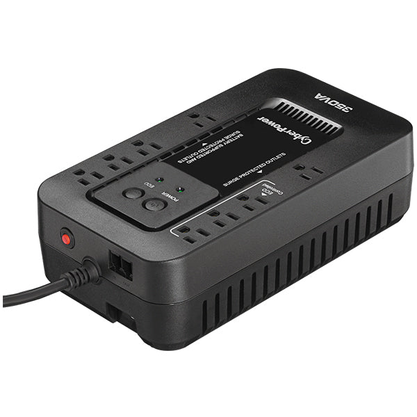 CyberPower EC350G sistema de alimentación ininterrumpida (UPS) En espera (Fuera de línea) o Standby (Offline) 0,35 kVA 2