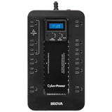 CyberPower EC850LCD sistema de alimentación ininterrumpida (UPS) Línea interactiva 0,85 kVA 510 W 12 salidas AC