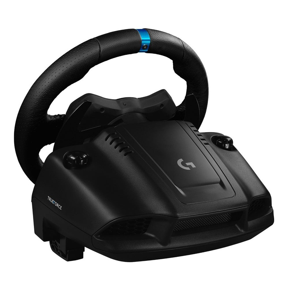 Volante de Carreras y Pedales Logitech G923 hasta 1000 Hz Force Feedback, Embrague Dual, para Xbox, PC, Negro