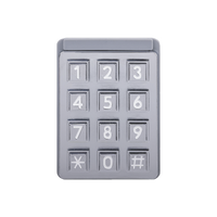 Teclado iluminado para porteros telefónicos DKS / Compatible con porteros 1802-090