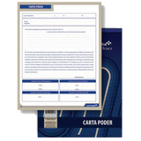 BLOCK ESTRELLA CARTA PODER 50 HJS