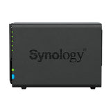 Synology DiskStation DS224+ servidor NAS o de almacenamiento Escritorio Intel® Celeron® J4125 2 GB DDR4 0 TB Negro