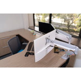 Kensington Brazo SmartFit de altura ajustable con un toque para dos monitores Monitor