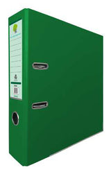 Techmakro V0311M carpeta de cartón Carta Verde, Anillo D, Almacenamiento, Cloruro de polivinilo (PVC)