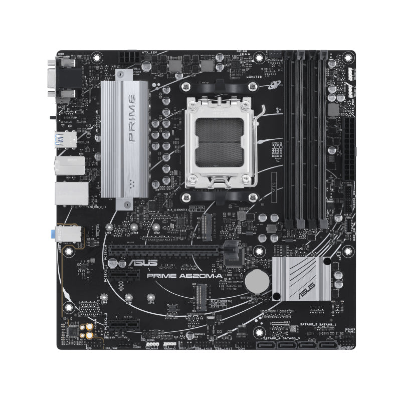 ASUS PRIME A620M-A-CSM placas base AMD Zócalo AM5 AMD Ryzen 7000 Series Zócalo AM5