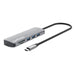 190459 - Manhattan Dock/hub USB-C con lector de tarjetas, puertos (7): Ethernet, HDMI, 3x USB-A y 2x USB-C, c