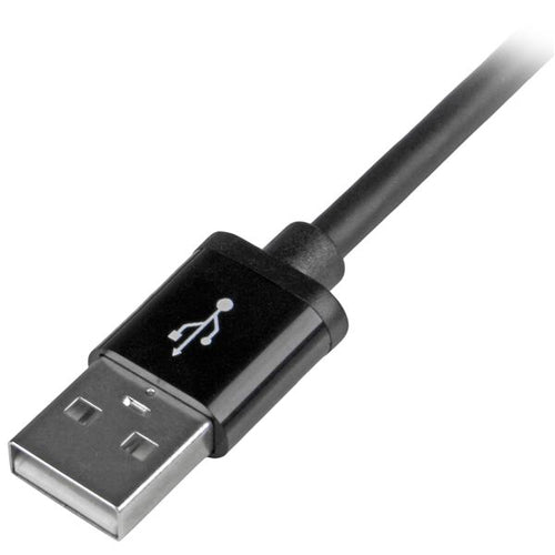 StarTech.com Cable 2m Lightning 8 Pin a USB A 2.0 para Apple iPod iPhone 5 iPad - Negro Cables de conectores Lightning 2
